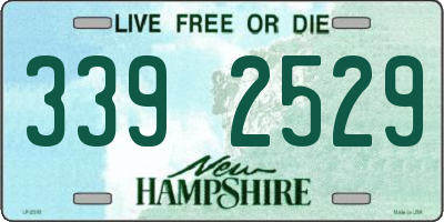 NH license plate 3392529