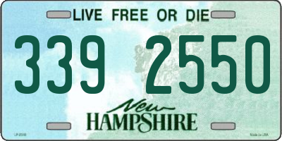 NH license plate 3392550