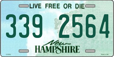 NH license plate 3392564