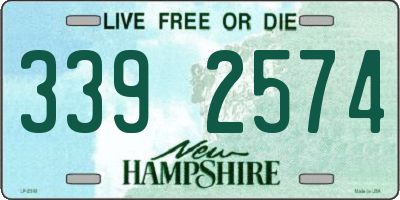 NH license plate 3392574