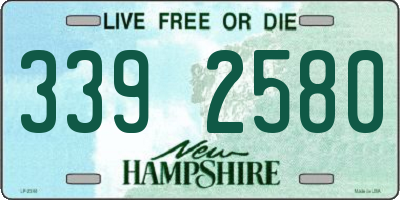 NH license plate 3392580