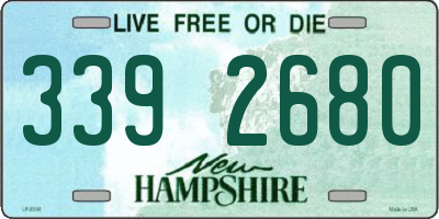 NH license plate 3392680