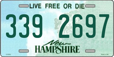 NH license plate 3392697