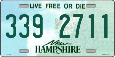 NH license plate 3392711
