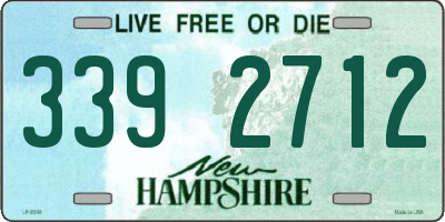 NH license plate 3392712