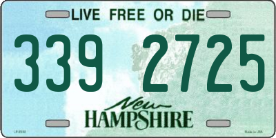 NH license plate 3392725
