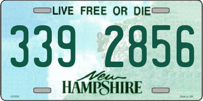 NH license plate 3392856