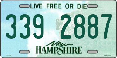 NH license plate 3392887