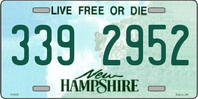 NH license plate 3392952