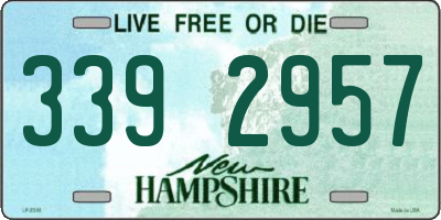 NH license plate 3392957
