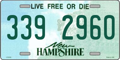 NH license plate 3392960