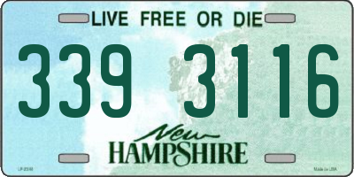 NH license plate 3393116