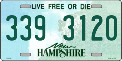 NH license plate 3393120