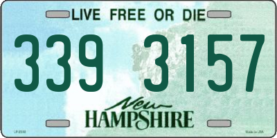 NH license plate 3393157
