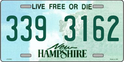 NH license plate 3393162