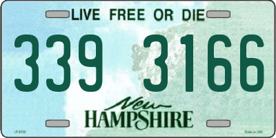 NH license plate 3393166