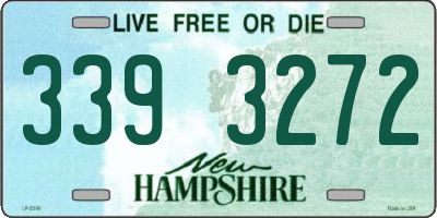 NH license plate 3393272