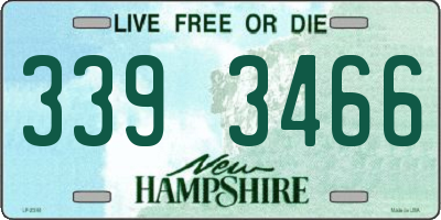 NH license plate 3393466