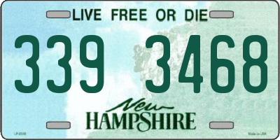 NH license plate 3393468