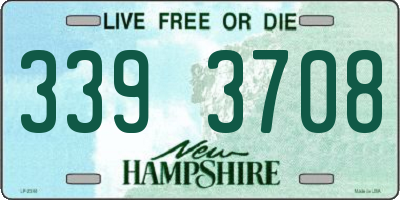 NH license plate 3393708