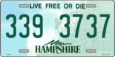 NH license plate 3393737