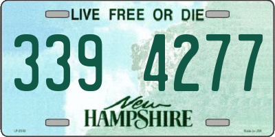 NH license plate 3394277