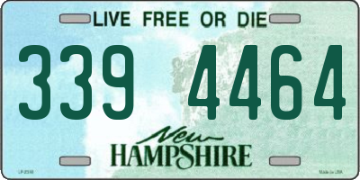 NH license plate 3394464