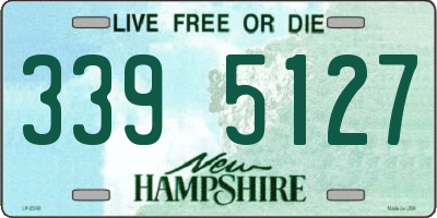 NH license plate 3395127