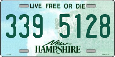 NH license plate 3395128