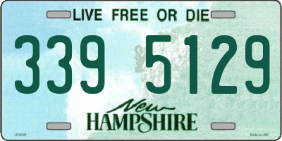 NH license plate 3395129