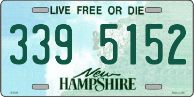 NH license plate 3395152