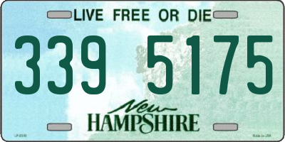 NH license plate 3395175