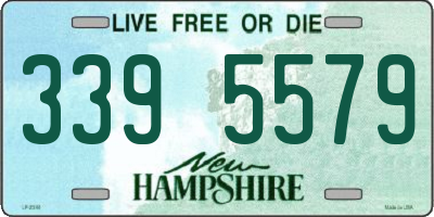 NH license plate 3395579