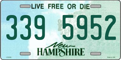 NH license plate 3395952