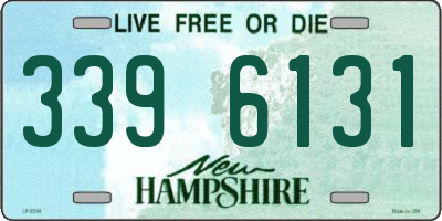 NH license plate 3396131