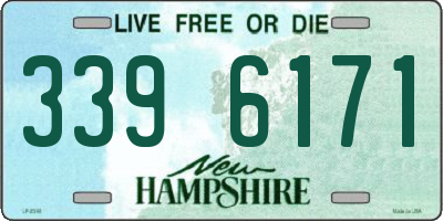 NH license plate 3396171