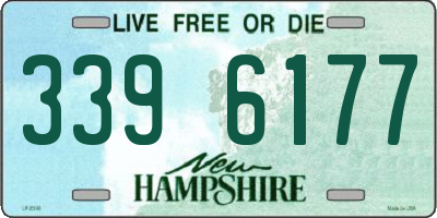 NH license plate 3396177