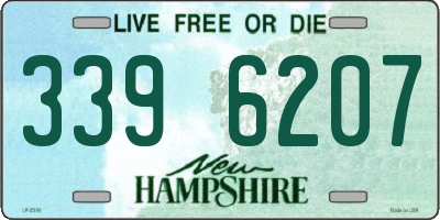 NH license plate 3396207