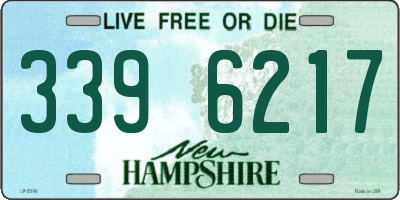 NH license plate 3396217