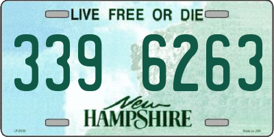 NH license plate 3396263
