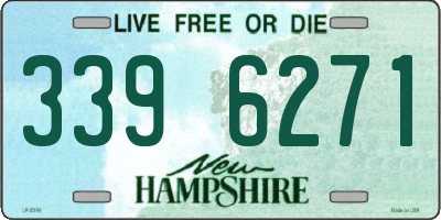 NH license plate 3396271