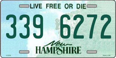 NH license plate 3396272
