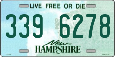NH license plate 3396278