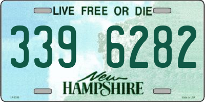 NH license plate 3396282