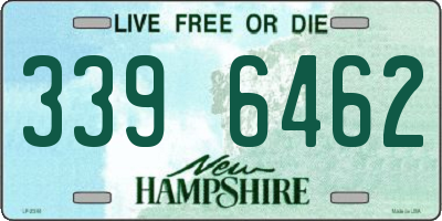 NH license plate 3396462