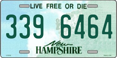NH license plate 3396464