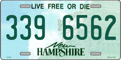 NH license plate 3396562