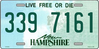 NH license plate 3397161