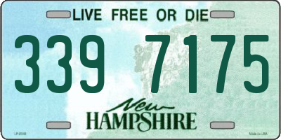 NH license plate 3397175