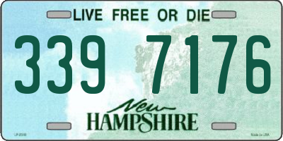 NH license plate 3397176